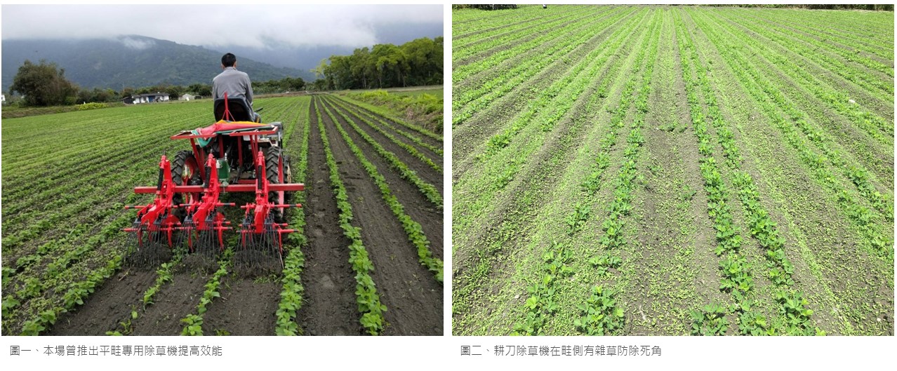 智能機具]畦間中耕除草機之研發與輔導| 智慧農業